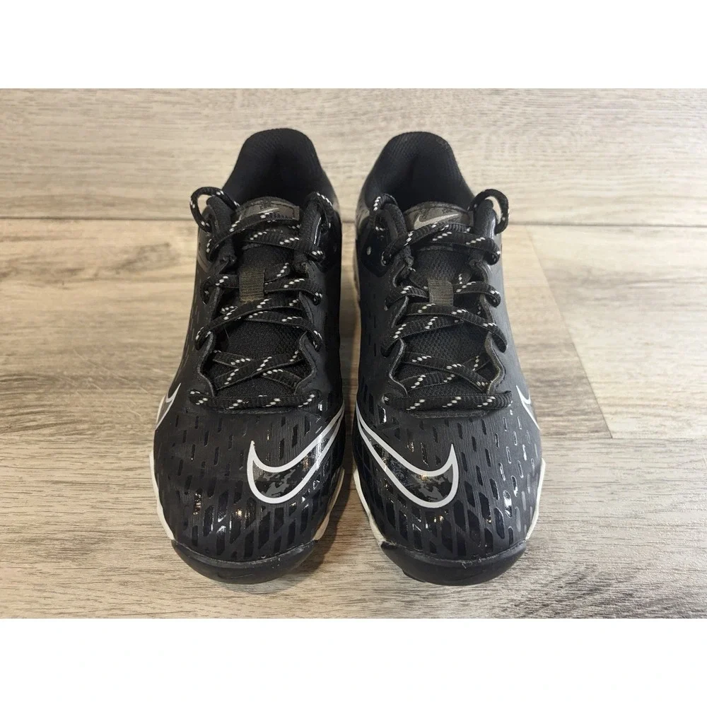 Nike Hyperdiamond 4 Keystone Softball Cleats Kids 1Y Multi Lace Up FZ0919-001